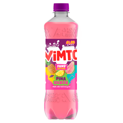 Vimto Pina Guava Fizzy PMP £1.25 500ml