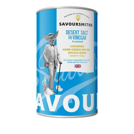 Savoursmiths Desert Salt and Vinegar Flavour Potato Crisps 100g