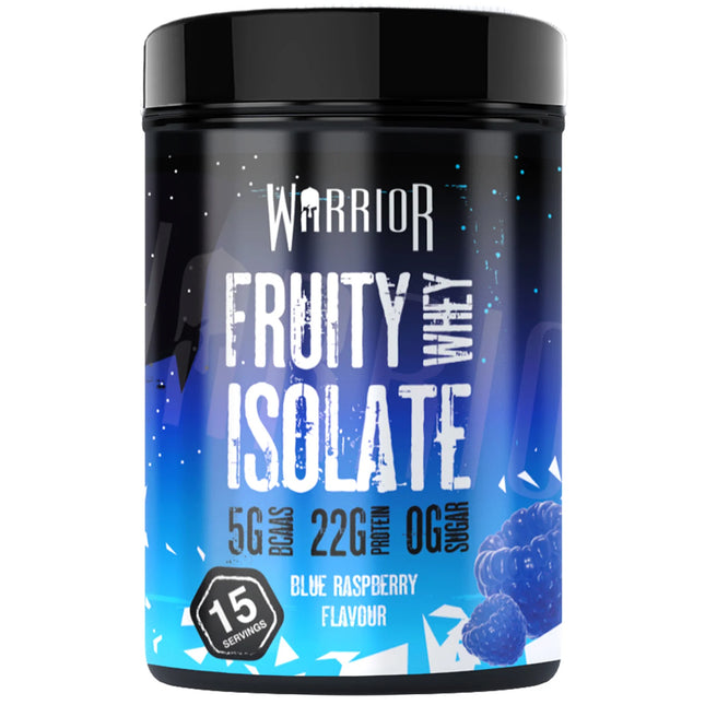Warrior Whey Isolate Powder Blue Raspberry 500g