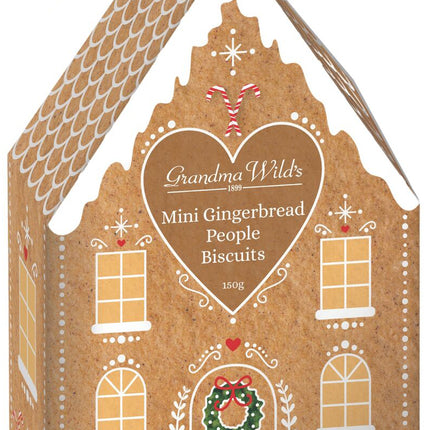 Grandma Wild's Gingerbread House Tin 12 x 150g
