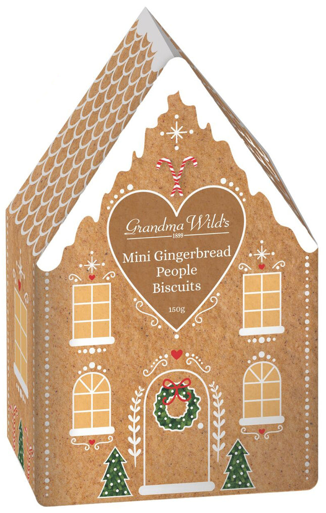 Grandma Wild's Gingerbread House Tin 12 x 150g