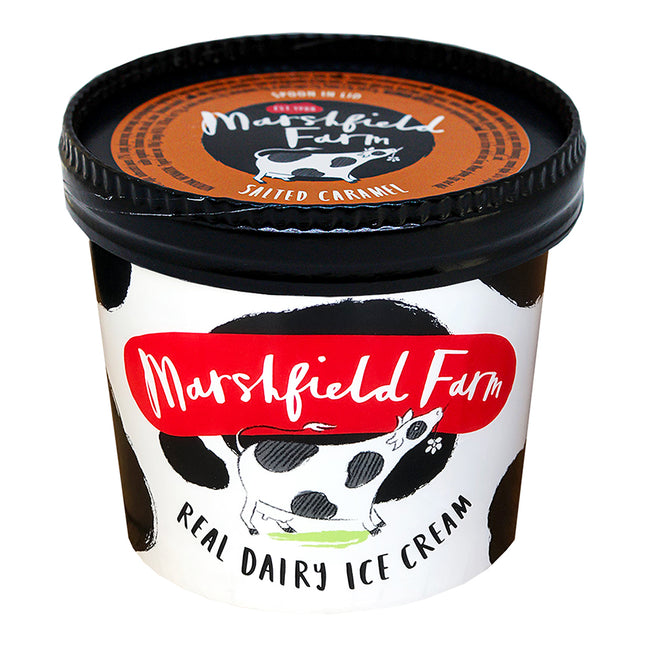 Marshfield Farm Real Dairy Ice Cream Salted Caramel 180ml