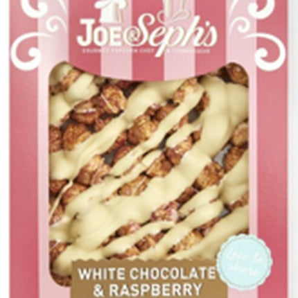 Joe & Seph's White Chocolate & Raspberry Popcorn Slab - 115g