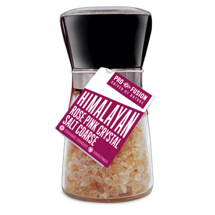 Profusion Himalayan Rose Pink Salt Coarse Round Mill 200g