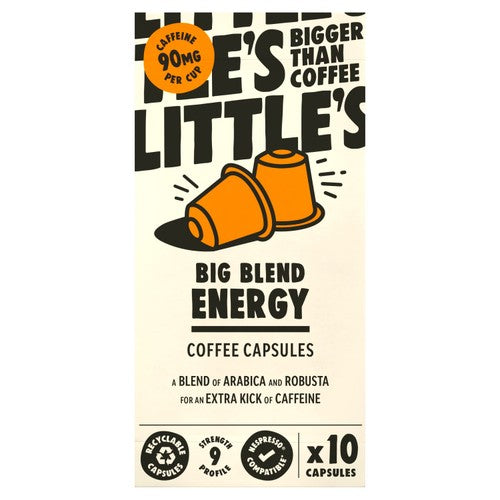 Little's Big Blend Energy Nespresso Compatible Capsules 10x5.2g
