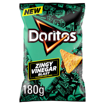 Doritos Zingy Salt & Vinegar Blast 180g