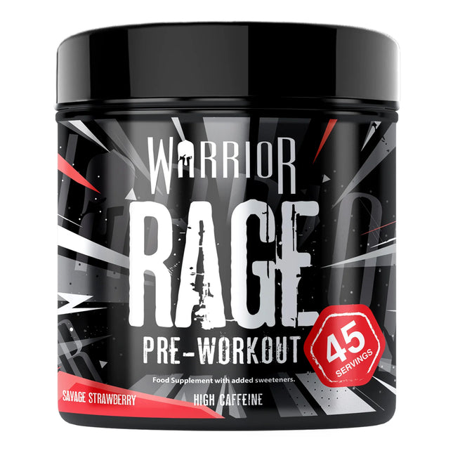 Warrior RAGE Pre-Workout Savage Strawberry 392g