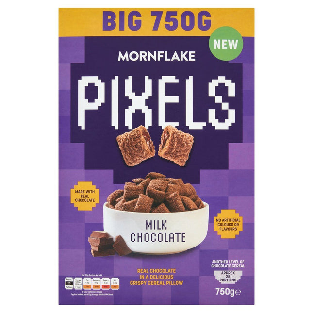 Mornflake Pixels Milk Chocolate Pillows 750g