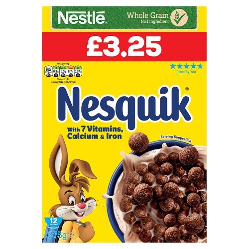 Nesquik 375G £3.25 PMP