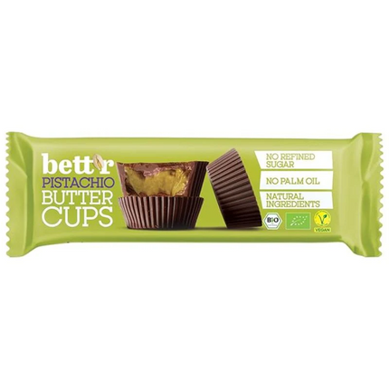 Bett'r Pistachio Butter Cups 39G