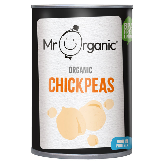Mr Organic Tinned Chickpeas 400g
