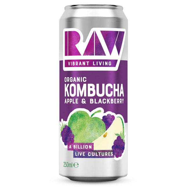 RAW Kombucha Apple & Blackberry Organic  250ml
