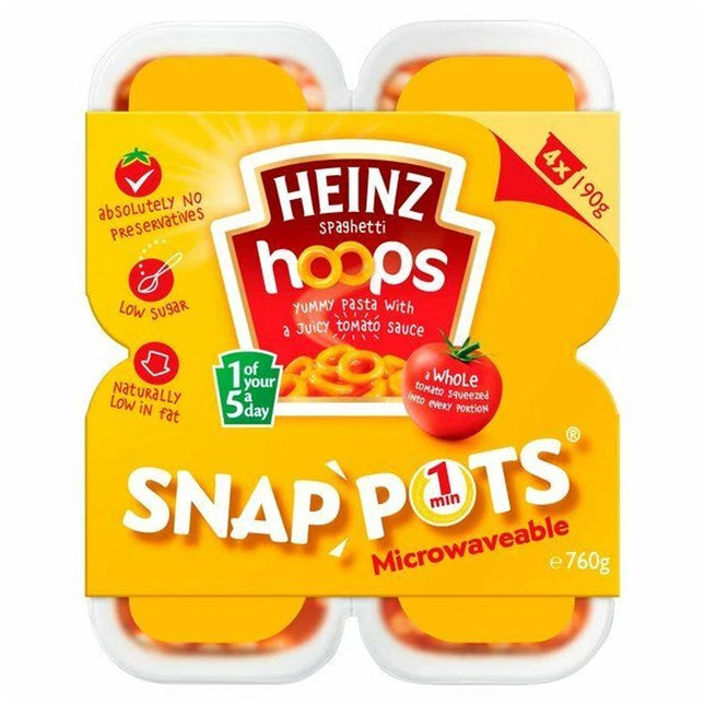Heinz Hoops Snap Pots 190g