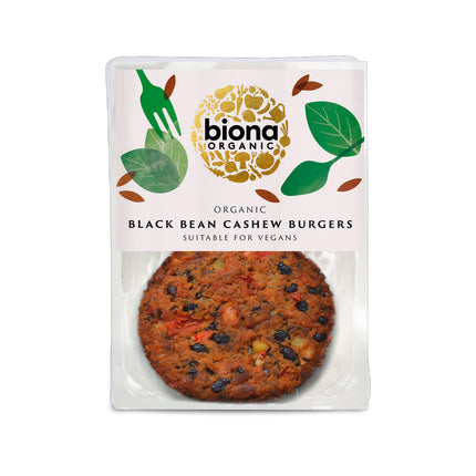 Biona Organic Black Bean Cashew Nut Burger 160g