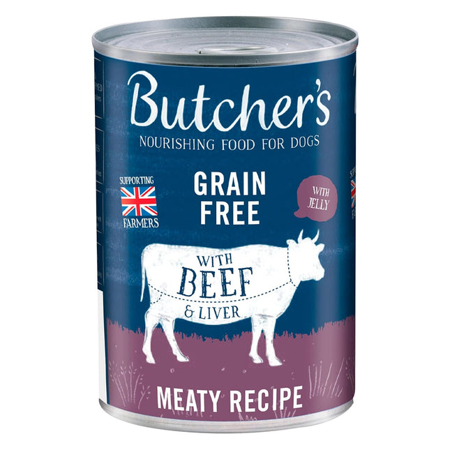 Butcher's Beef & Liver in Jelly Tin 400g