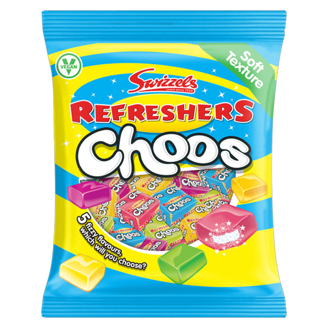 Swizzels Refreshers Choos 150g