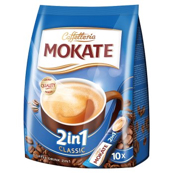 Mokate Coffee In Bags  2In1 - Classic 10x8g
