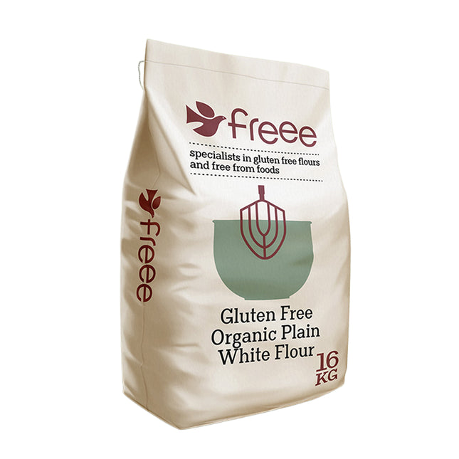 Freee Gluten Free Organic Plain White Flour 16kg
