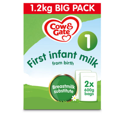 Cow & Gate Infant Milk Powder Big Pack (2x600gm)