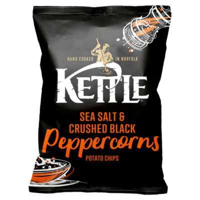 Kettle Sea Salt w/ Black Peppercorns 130g