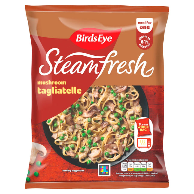 Birds Eye Steamfresh Mushroom Tagliatelle 400G