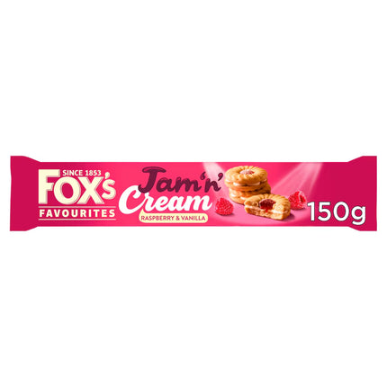 Fox's Jam Sandwich Creams £1.29 12x150g
