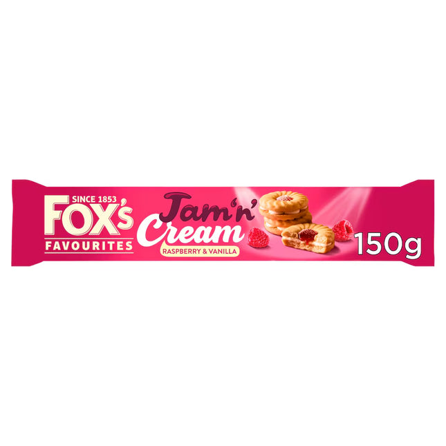 Fox's Jam Sandwich Creams £1.29 12x150g