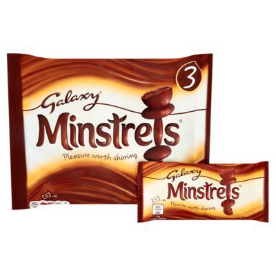 Galaxy Minstrels Chocolate Bags Multipack 126g