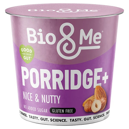 Bio&Me Nice & Nutty Gluten Free Porridge Pot 58g