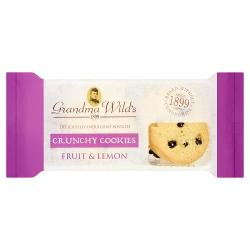 Grandma Wild's Crunchy Cookies Fruit & Lemon 200g
