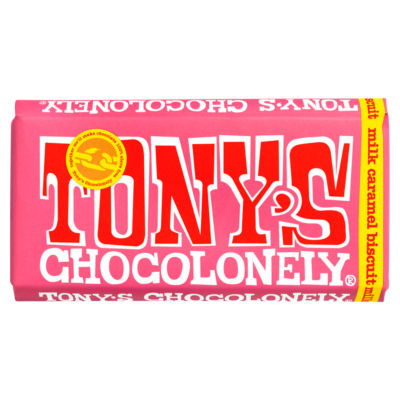 Tony's Chocolonely Milk Caramel Biscuit 180g