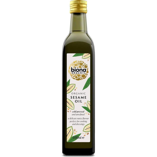 Biona Organic Sesame Seed Oil Cold Pressed 500ml