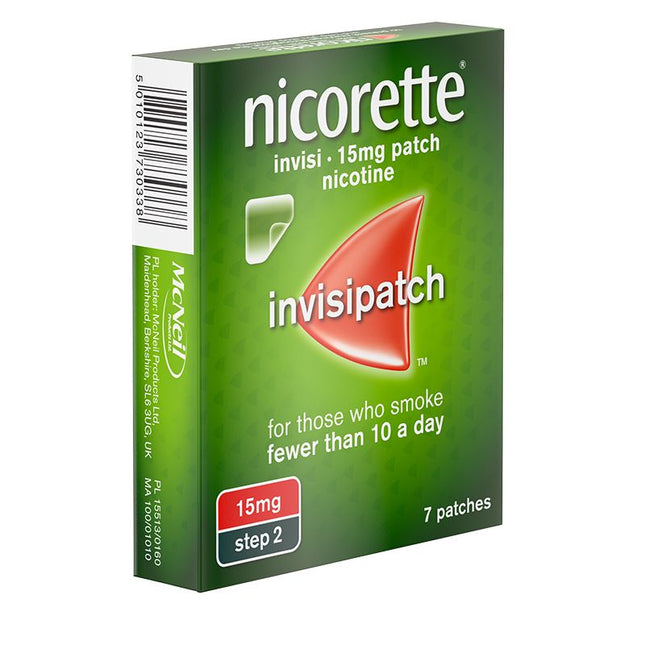 Nicorette Invisi Patch (15mg) - 7 Pack