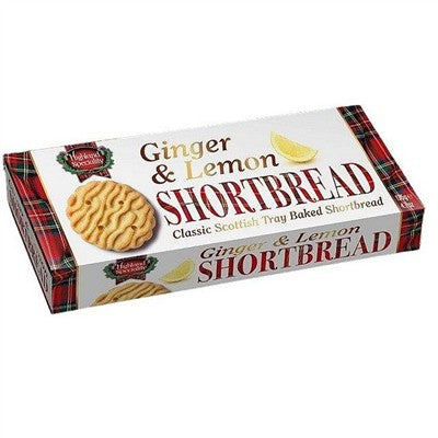 Highland Shortbread Ginger & Lemon Rounds 135G X 24