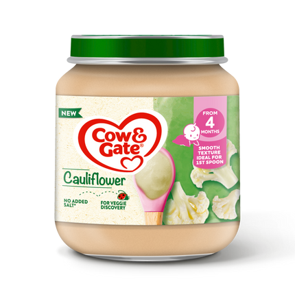 Cow&Gate Jar 6x125g Cauliflower