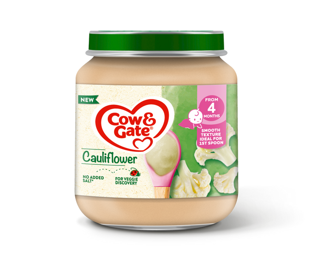 Cow&Gate Jar 6x125g Cauliflower