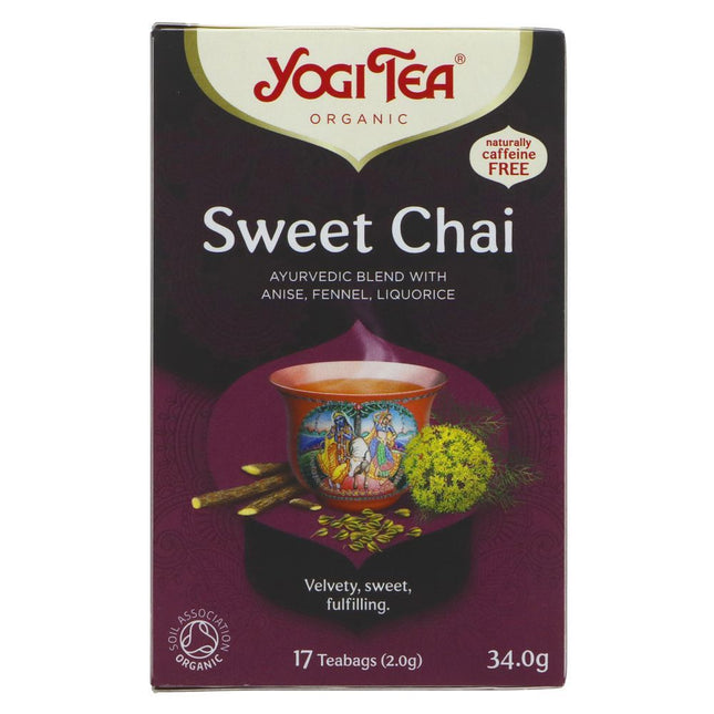 Yogi Tea Organic Sweet Chai 17 bags