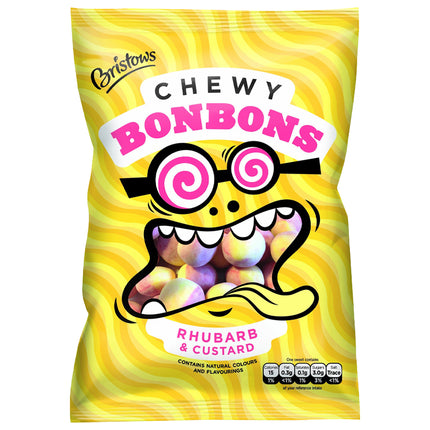 Bristows Chewy Bonbons Rhubarb & Custard 150g
