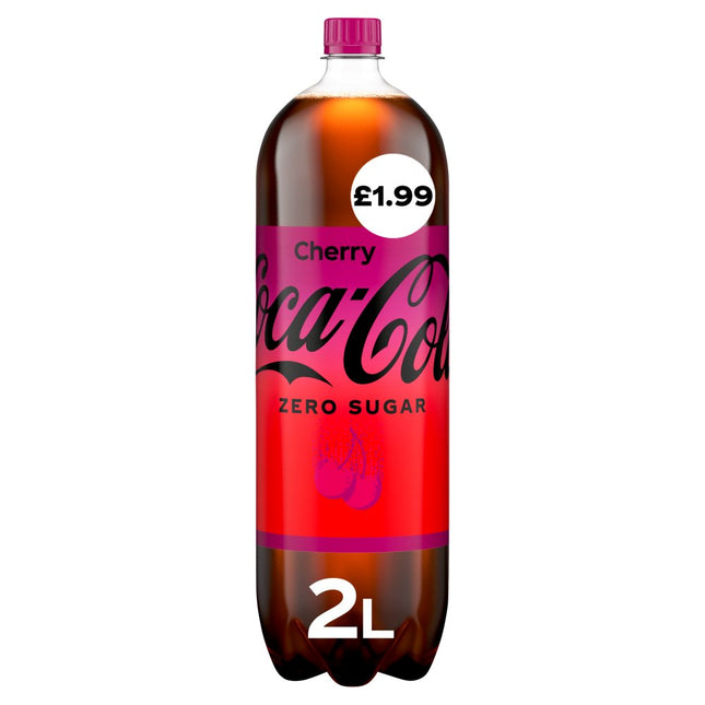 Coca Cola ZERO Cherry PMP £1.99 2L Stunt