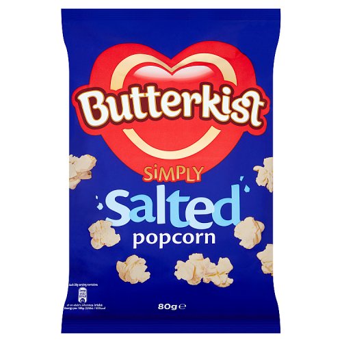 Butterkist Simply Salted Popcorn 80g