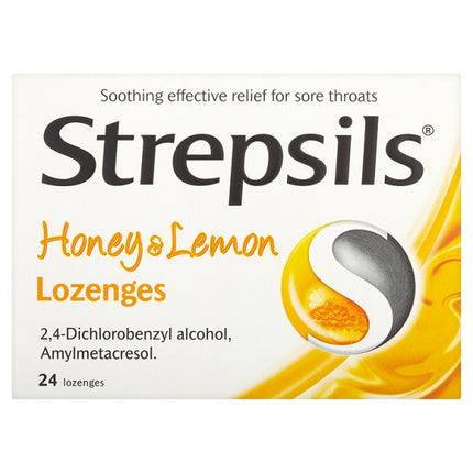 Strepsils Honey & Lemon 24s
