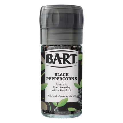 Bart Black Peppercorns Mill 42g