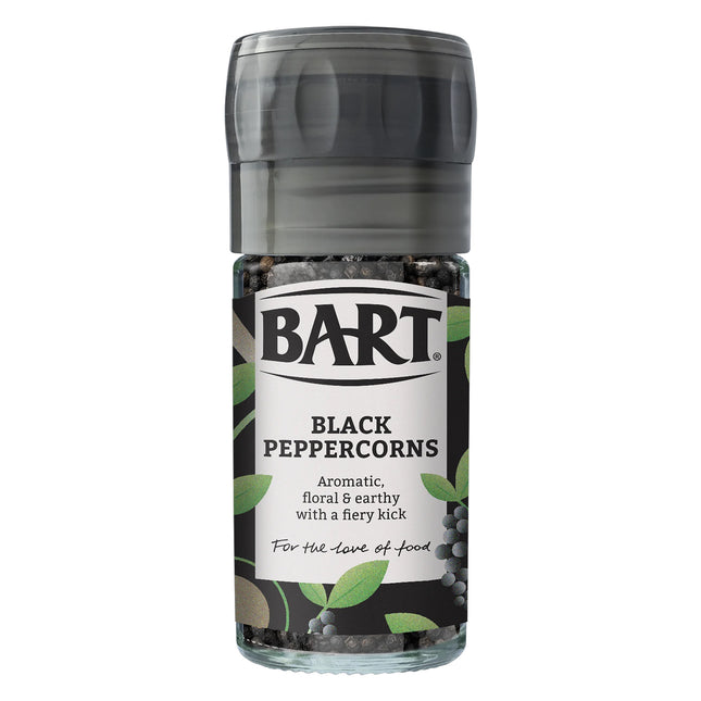 Bart Black Peppercorns Mill 42g
