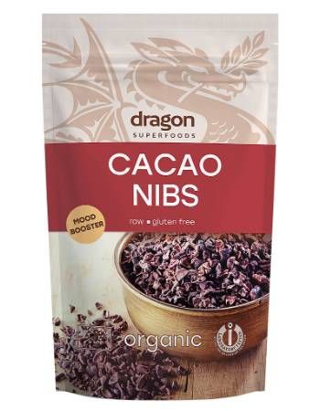 Dragon Superfoods Cacao Nibs, Criollo, Raw 200g
