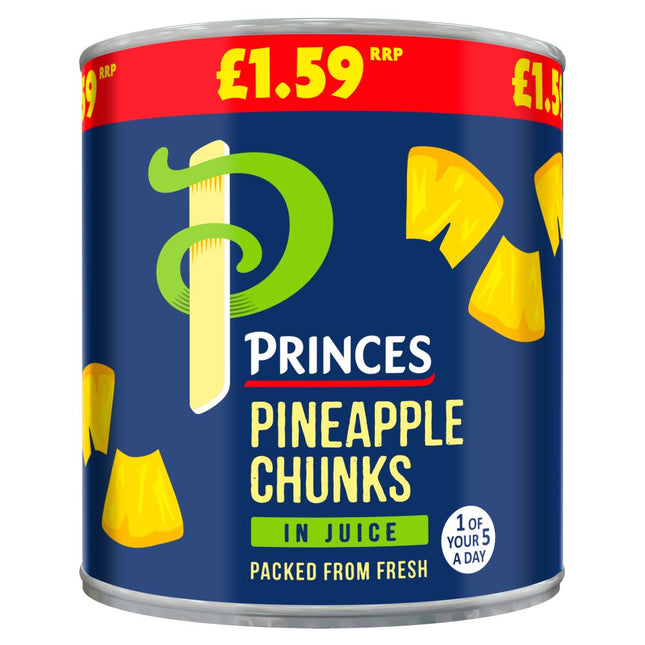 Princes Pineapple Chunks Juice 432G PMP 1.59