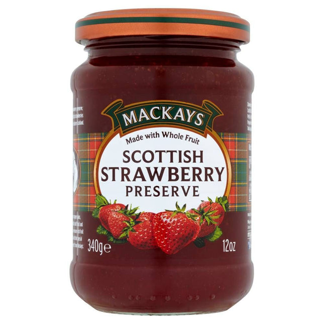 Mackays Scottish Strawberry Preserve 340G