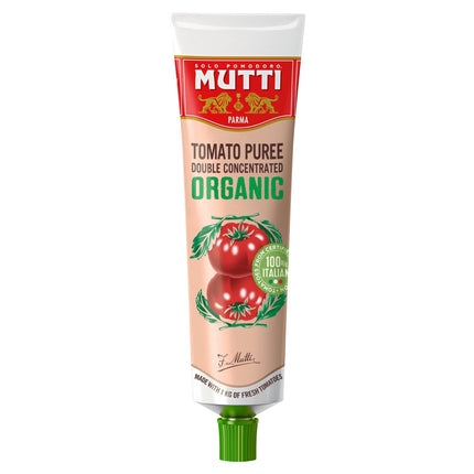 Mutti Organic Tomato Puree 185g