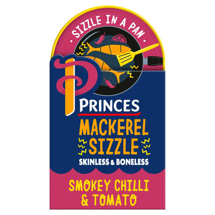 Princes Mackerel Sizzle Smoky Chilli 160G