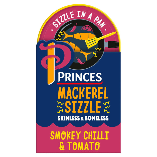 Princes Mackerel Sizzle Smoky Chilli 160G