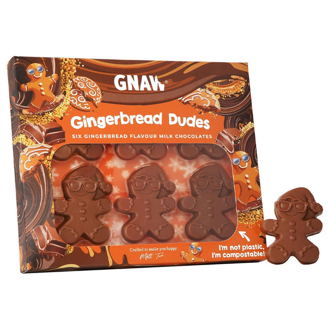Gnaw Limited Edition Mini Gingerbread Man Gift Set 180g